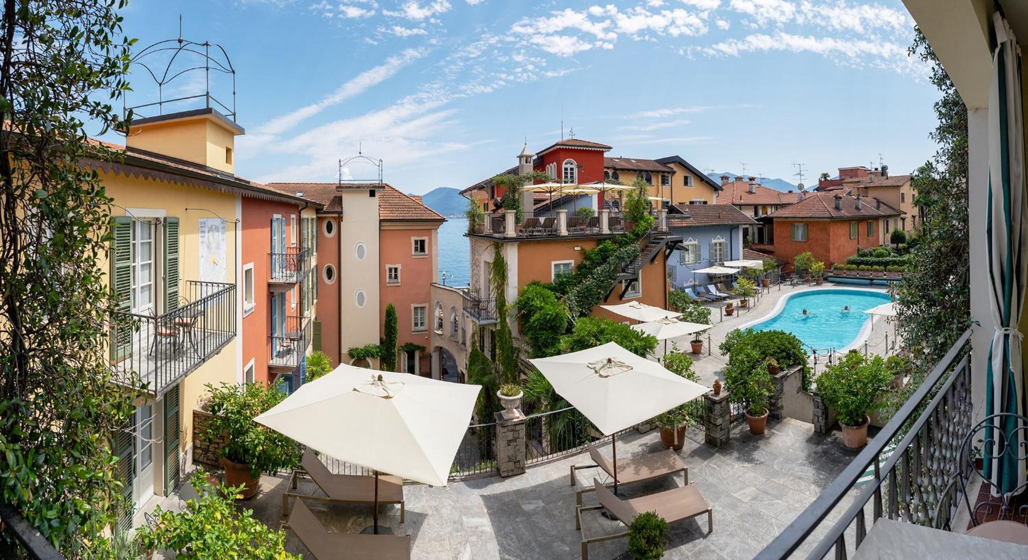 Aparthotel Residenza Dei Fiori Cannero Riviera Exterior foto