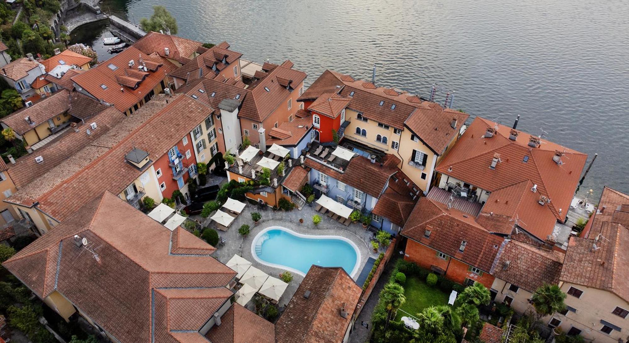 Aparthotel Residenza Dei Fiori Cannero Riviera Exterior foto